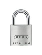 Load image into Gallery viewer, ABUS Titalium 64Ti/45 padlock, 1-3/4" wide, Keyed Alike