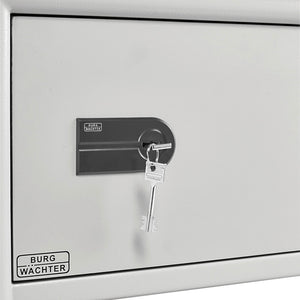 Burg Wachter Compact Fire and Burglary Protection CombiLine Safe CL 410 K, Open with Key