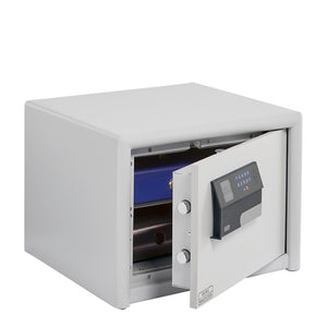 Burg Wachter Standard Fire and Burglary Protection Dual-Safe DS 425 E FP, Biometric Opening (Fingerprint or Electronic Code)