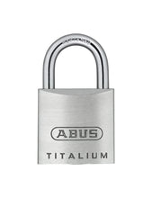 Load image into Gallery viewer, ABUS Titalium 64Ti/45 padlock, 1-3/4&quot; wide, Keyed Alike